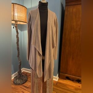 Barefoot Dreams Cozy Tan Cardigan